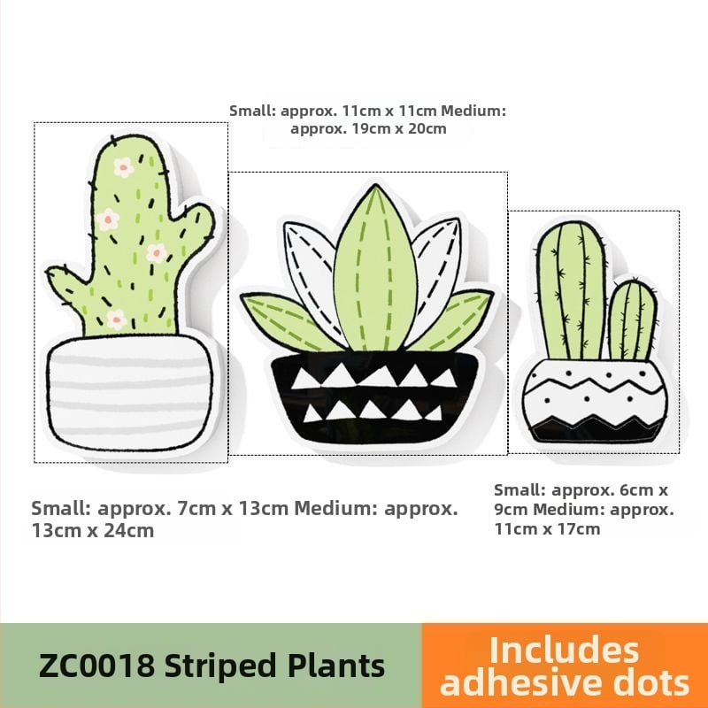 PVC стенни стикери, 2 части, водоустойчиви самозалепващи декор за прикриване на дупки върху врати и стени – бохемски стил и огледален дизайн