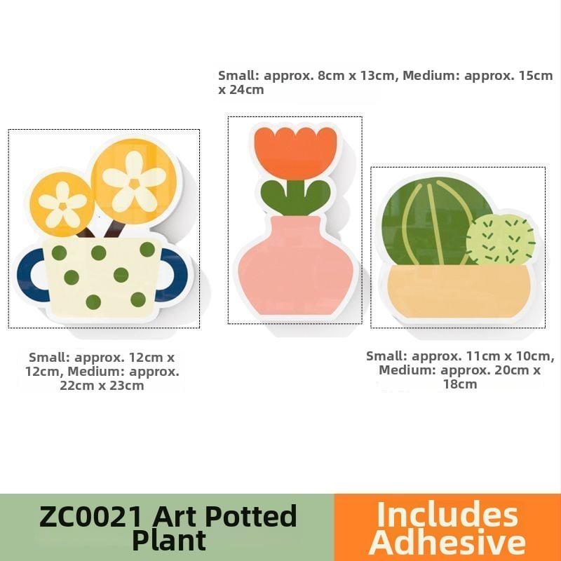 PVC стенни стикери, 2 части, водоустойчиви самозалепващи декор за прикриване на дупки върху врати и стени – бохемски стил и огледален дизайн