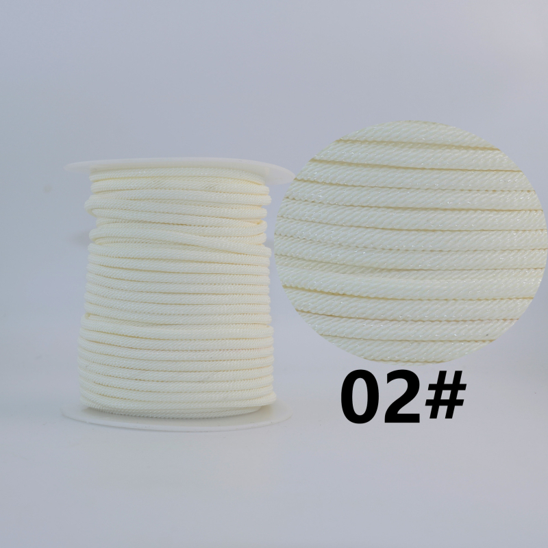3 mm Milan konac za DIY nakit – najlon Jade boje, veliki rolni konac za izradu ogrlica i narukvica, ručno pletenje