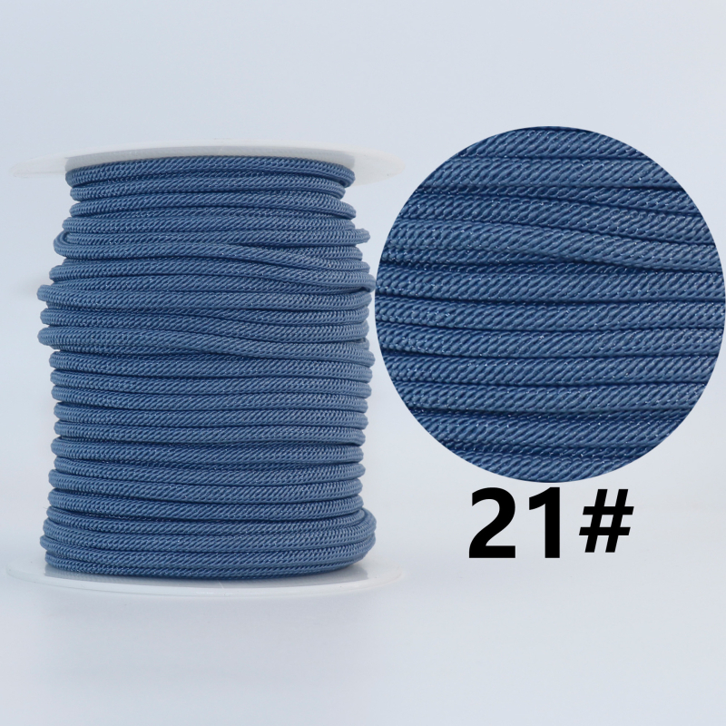3 mm Milan konac za DIY nakit – najlon Jade boje, veliki rolni konac za izradu ogrlica i narukvica, ručno pletenje