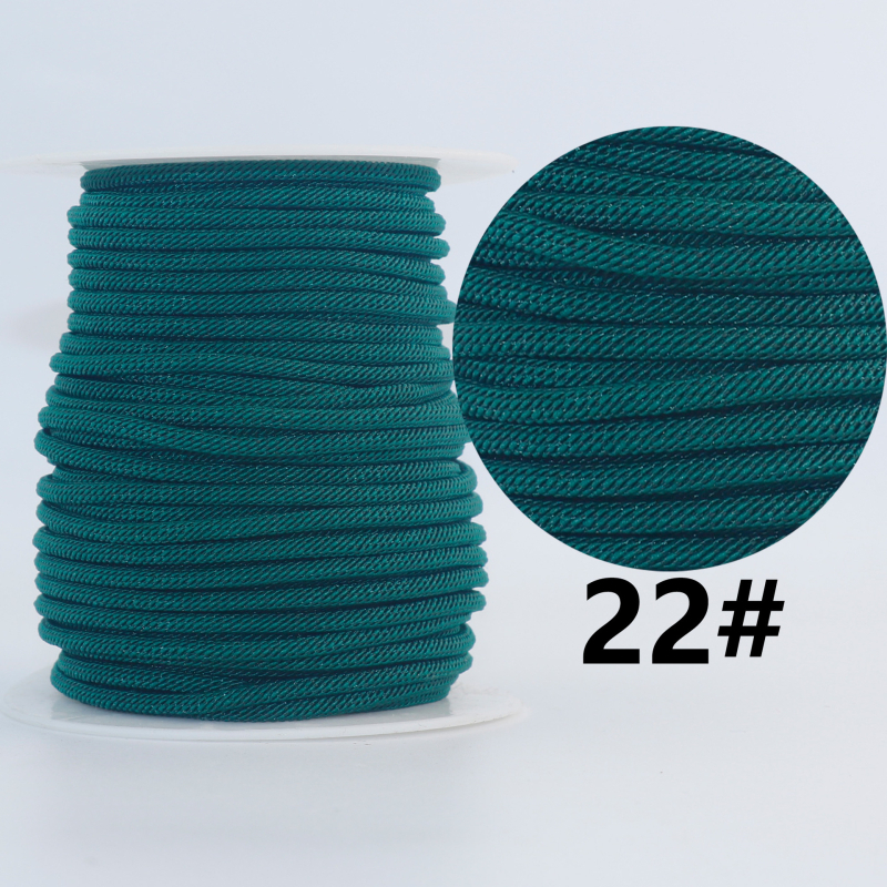 3 mm Milan konac za DIY nakit – najlon Jade boje, veliki rolni konac za izradu ogrlica i narukvica, ručno pletenje