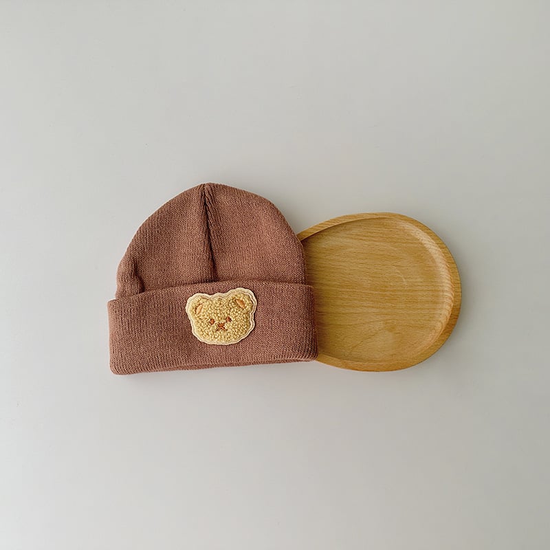 Kūdikio megztinė skrybėlė su kupoline krona ir krašteliu, saulės apsauga, 6–12 mėn, jacquard ins wind stilius