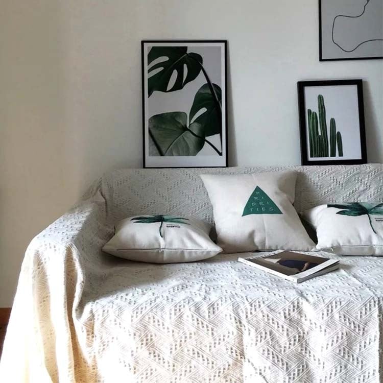 Dygsniuotos rašto sofa užvalkalos, mišrios medžiagos audinys, pritaikomas pagal užsakymą, tinka kombinuotiems sofoms