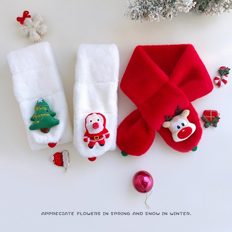 Bērnu šalle ar karikatūru rakstu, pūkaina pildījuma šalle, silta ziemai (Materiāls: Poliesteris; Raksts: Karikatūra; Sezona: Ziema; Funkcija: Silta)