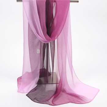 Ženski šal od šifona, topao, poliester materijal, širina 50 cm