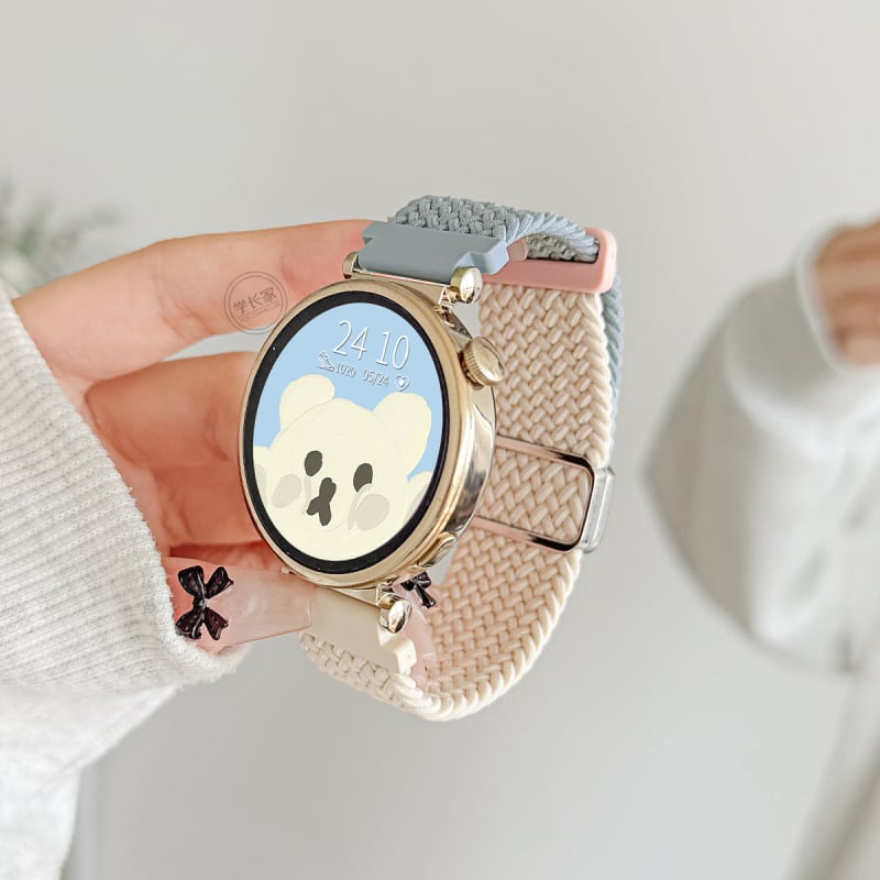 Ιμάντας ρολογιού από μεταλλικό πλέγμα με μαγνητικό κούμπωμα για Huawei GT5/GT6 και GT4/GT3 Pro