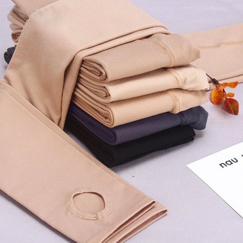 Čarape-hlače s fleeceom za jesen-zimu, s nogama, podizanje stražnjice, nevidljive ispod odjeće, poliester