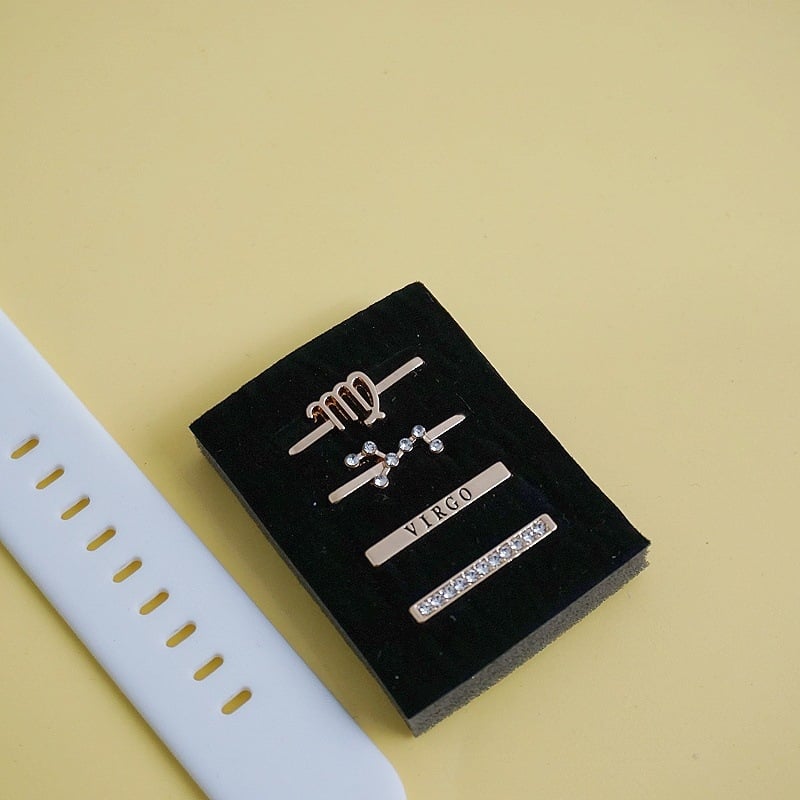 Σετ λουριού Apple Watch με διακοσμητική αγκράφα ζωδίων — ζώνη από κράμα, Άνοιξη 2024, ευέλικτο στυλ μόδας