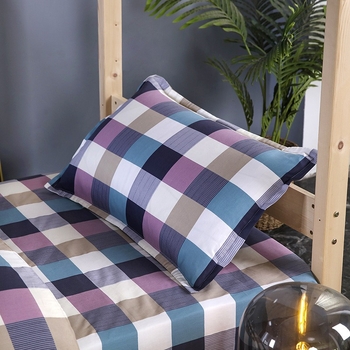 Jastučnica od 100% pamuka, twill tkanina, 40 niti, reaktivni ispis i bojanje, moderni minimalistički stil