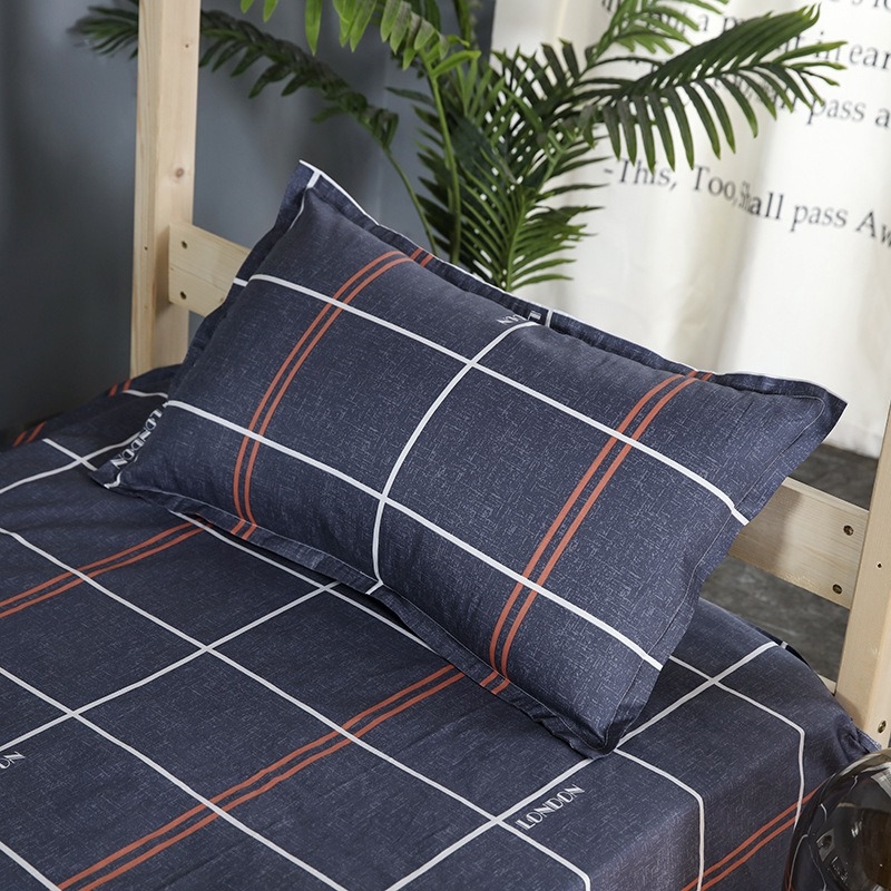 Jastučnica od 100% pamuka, twill tkanina, 40 niti, reaktivni ispis i bojanje, moderni minimalistički stil