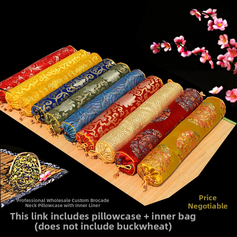 Jastučnica za vratni jastuk s izvezenim logom; satenski poliester tkanina (90% poliester); reaktivno bojanje; prilagodba dostupna