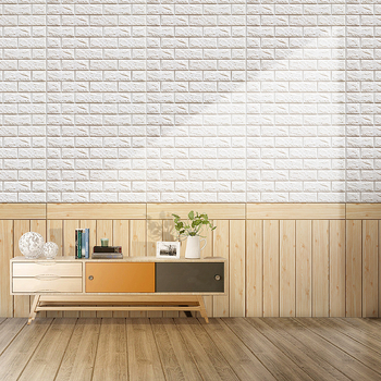 Стенно стикер с геометричен модел, водоустойчив, триизмерен дизайн за дневна, 1 бр., семпъл и модерен.