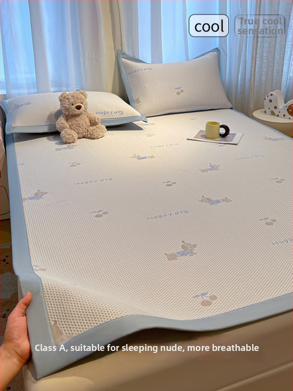 Ice Silk Mat rinkinys – Viskozės pluoštas, Jacquard audinys, Sulankstomas dizainas