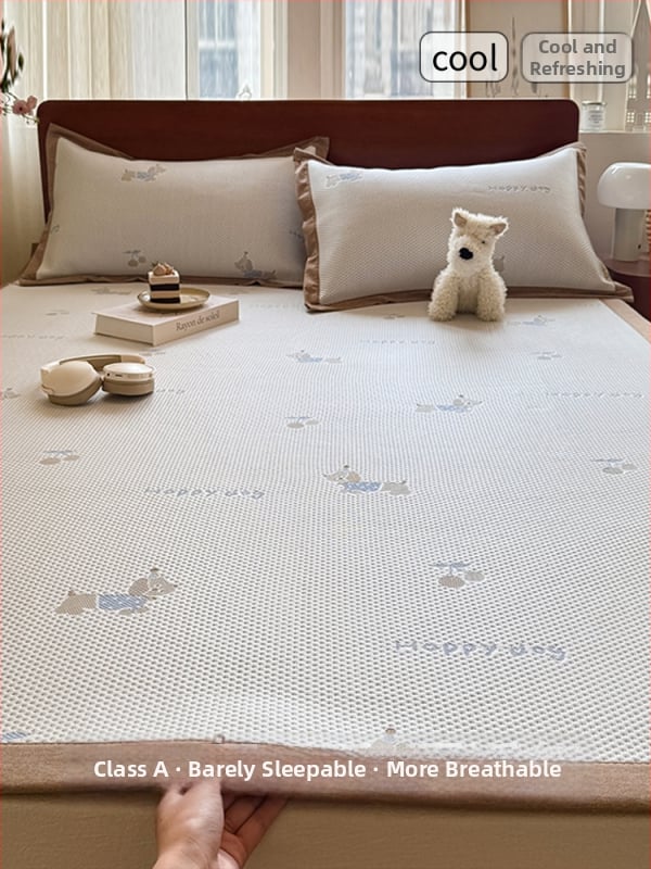 Ice Silk Mat rinkinys – Viskozės pluoštas, Jacquard audinys, Sulankstomas dizainas