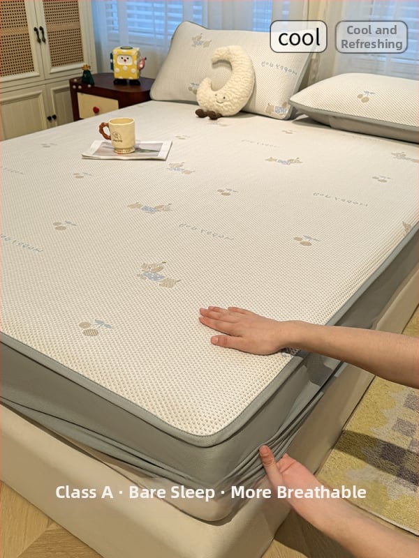 Ice Silk Mat rinkinys – Viskozės pluoštas, Jacquard audinys, Sulankstomas dizainas