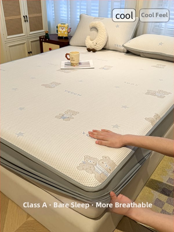 Ice Silk Mat rinkinys – Viskozės pluoštas, Jacquard audinys, Sulankstomas dizainas