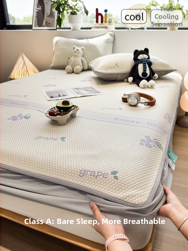 Ice Silk Mat rinkinys – Viskozės pluoštas, Jacquard audinys, Sulankstomas dizainas