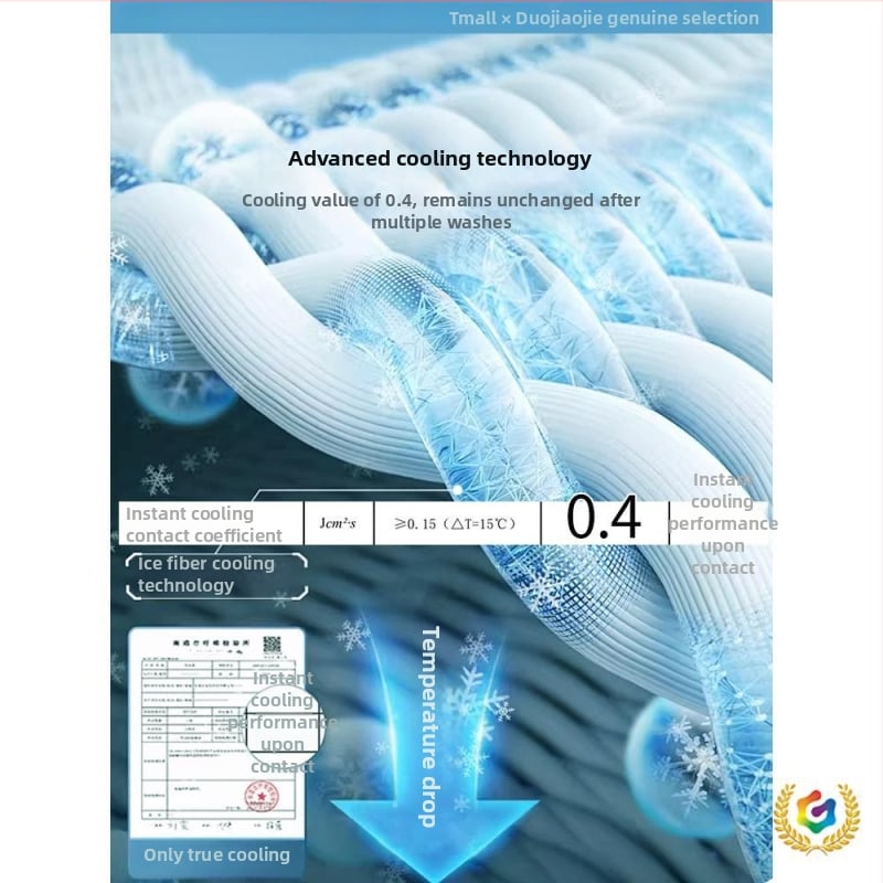Ice Silk Mat rinkinys – Viskozės pluoštas, Jacquard audinys, Sulankstomas dizainas