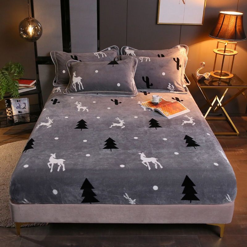 Pokrivač za krevet s crtani motivom, flanel-poliester tkanina, twill pređa, tisak i boja