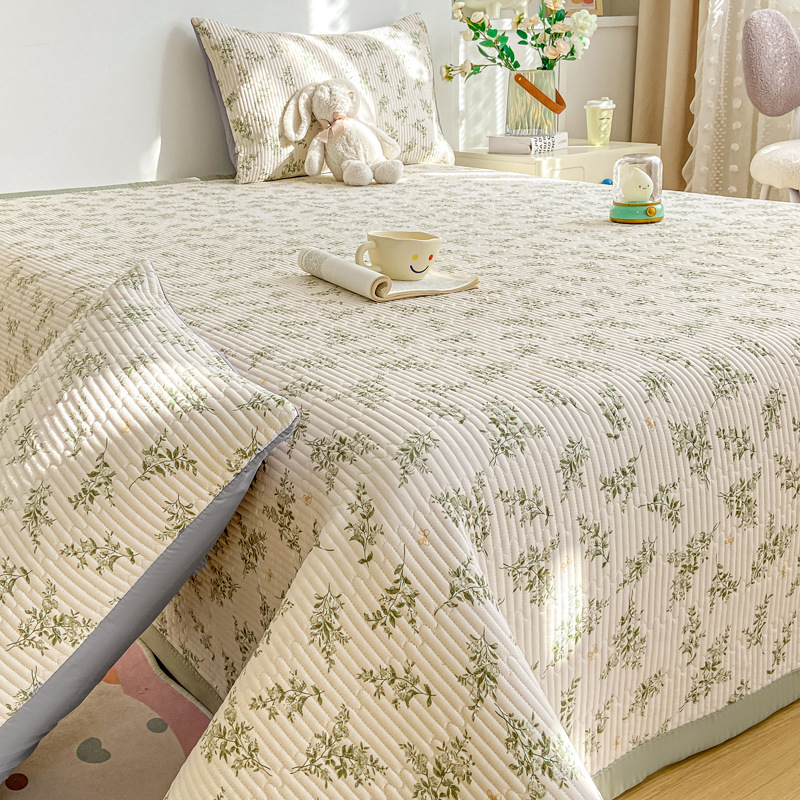 Set prekrivača za krevet od 100% pamuka za majku i bebu, dišuća dvostruka tkanina, quilt, 3-djelni set, za sve sezone