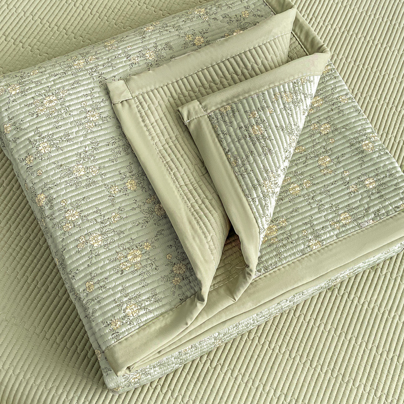 Set prekrivača za krevet od 100% pamuka za majku i bebu, dišuća dvostruka tkanina, quilt, 3-djelni set, za sve sezone