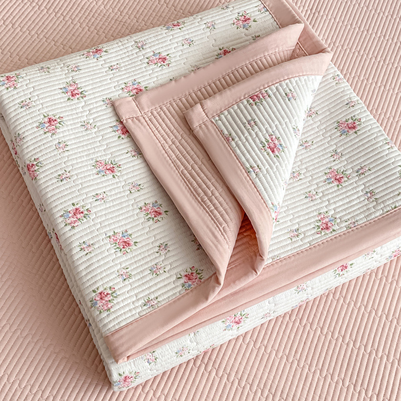 Set prekrivača za krevet od 100% pamuka za majku i bebu, dišuća dvostruka tkanina, quilt, 3-djelni set, za sve sezone