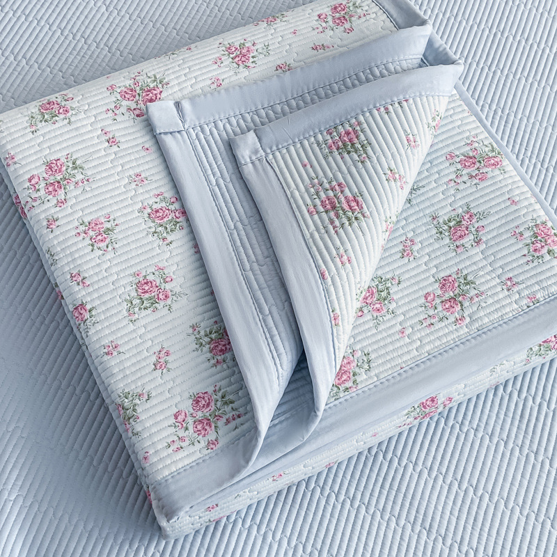 Set prekrivača za krevet od 100% pamuka za majku i bebu, dišuća dvostruka tkanina, quilt, 3-djelni set, za sve sezone