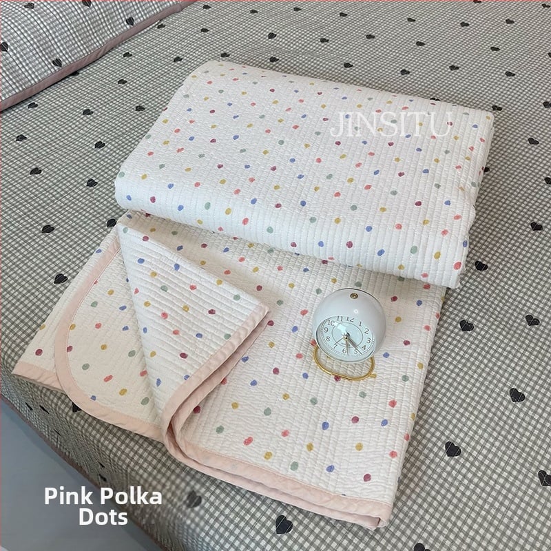 Lova užtiesalo komplektas trim dalių, 100% medvilnė, dryžuotas raštas, Twill audinys, reaktyvus spausdinimas, tinka visiems metų laikams