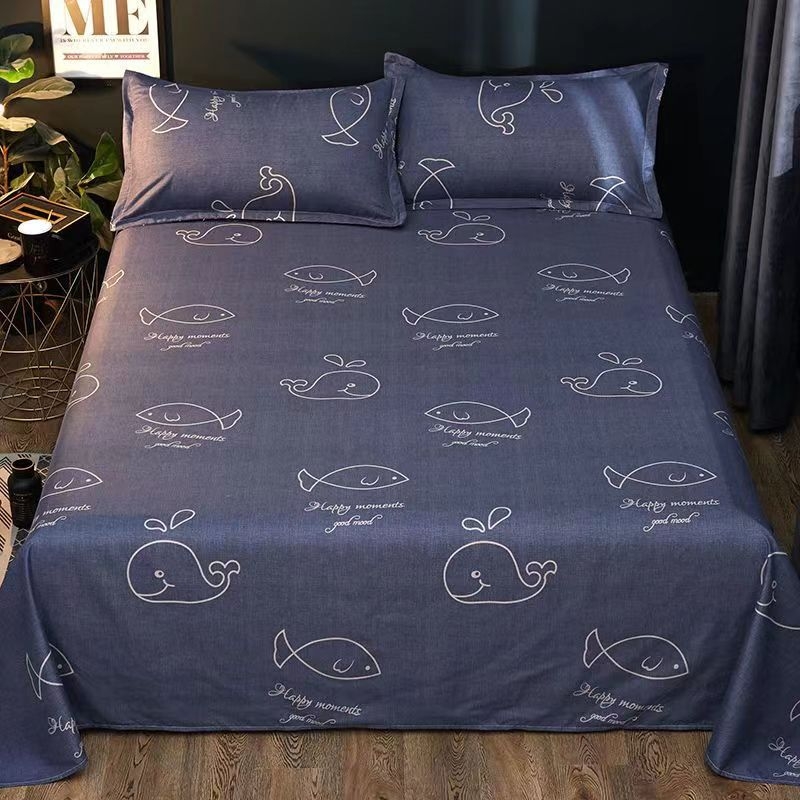 Koleginio kambario patalynės rinkinys: poliesteris, twill audinys, reaktyvus spausdinimas ir dažymas, dryžių raštas, šiuolaikinis minimalistinis stilius