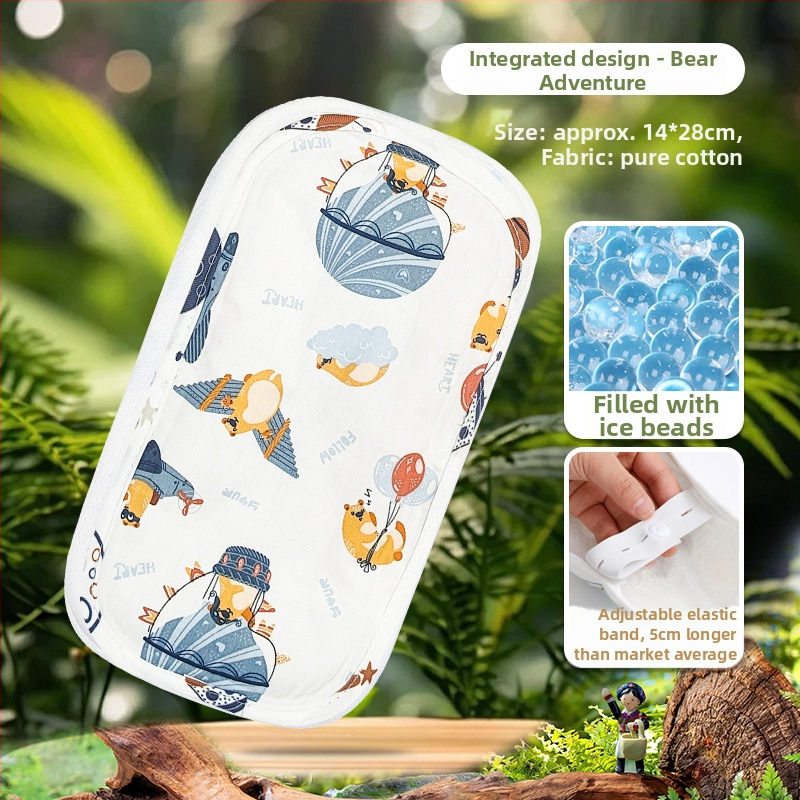 Podloga za dojenje novorođenčadi – pamuk, punilo gel kuglice leda, položaj djeteta