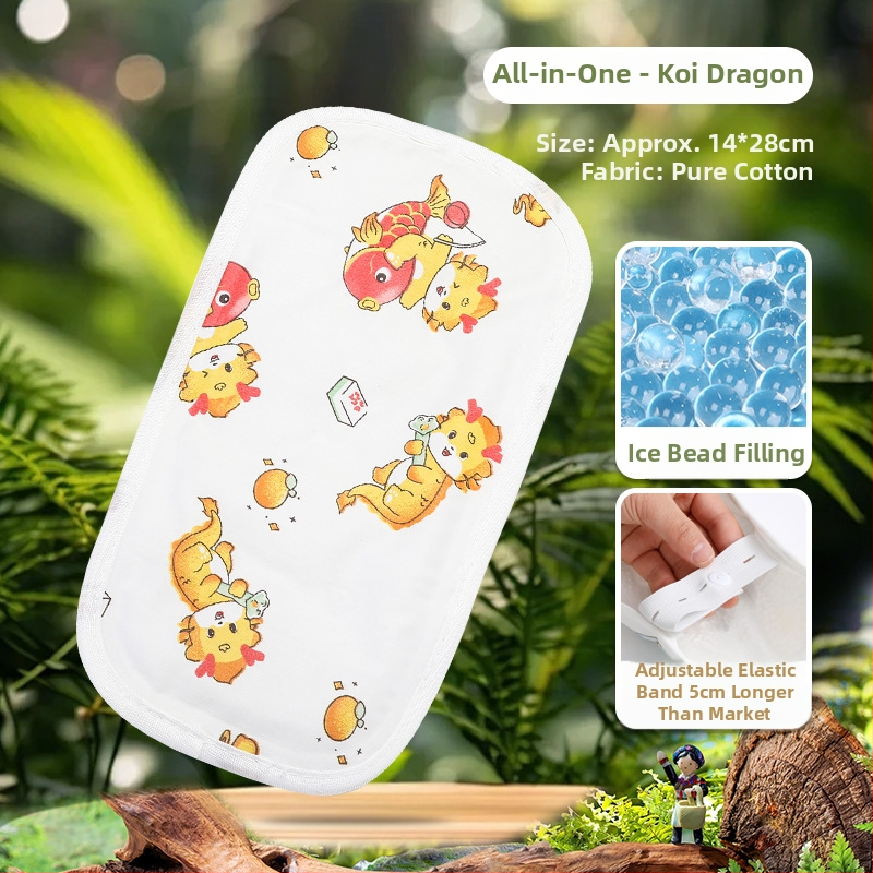 Podloga za dojenje novorođenčadi – pamuk, punilo gel kuglice leda, položaj djeteta