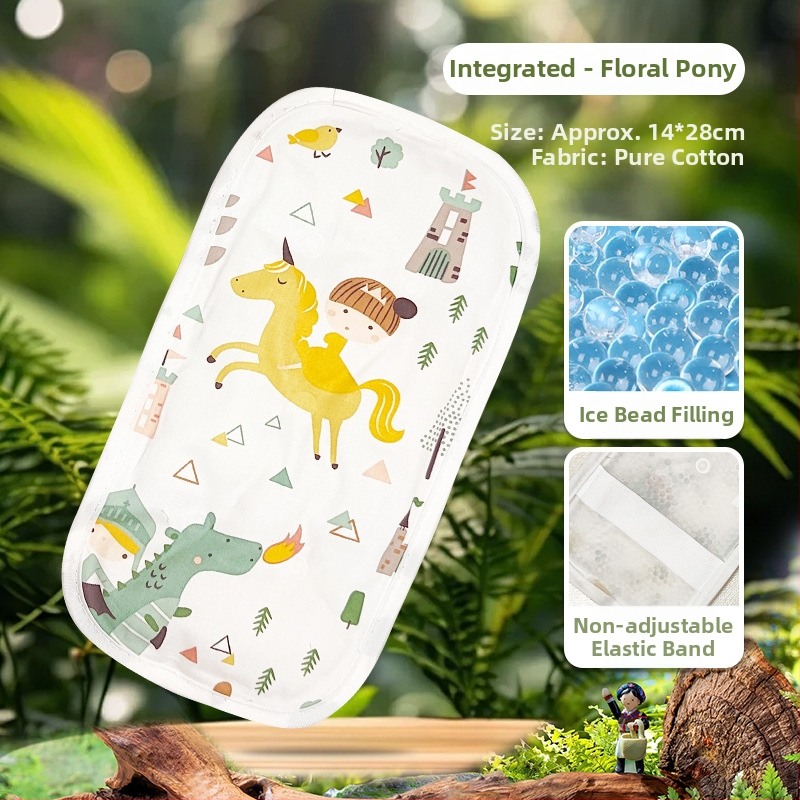 Podloga za dojenje novorođenčadi – pamuk, punilo gel kuglice leda, položaj djeteta