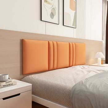 Ταπετσαρισμένο κεφαλάρι κρεβατοκάμαρας με περιμετρική επένδυση τοίχου σε στυλ ταταμί – ύφασμα, για σαλόνι, γαμήλιο σχεδιασμό