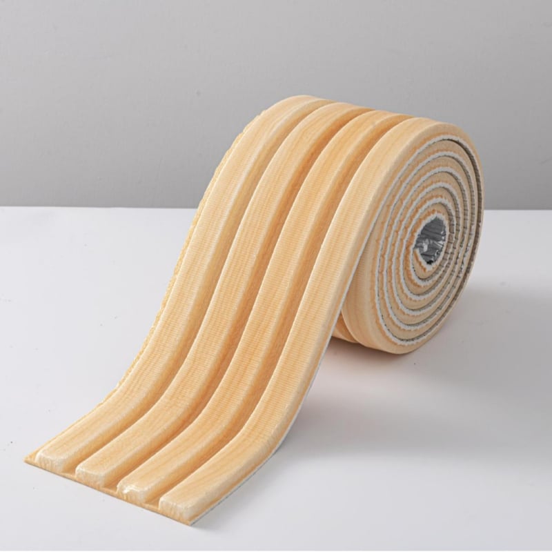 Стенен PVC стикер, водоустойчив и маслоустойчив, еднотонна текстура, 1 бр., модерен 3D стенен панел за дневна и спалня