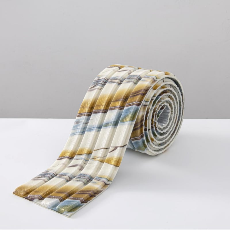 Стенен PVC стикер, водоустойчив и маслоустойчив, еднотонна текстура, 1 бр., модерен 3D стенен панел за дневна и спалня