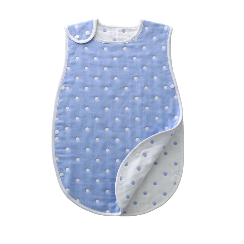 Kūdikių miego maišelis iš 100% medvilnės, šešių sluoksnių marlė, anti-kick quilt, japonų/korėjiečių stilius, svoris iki 0,5 kg, pritaikomas