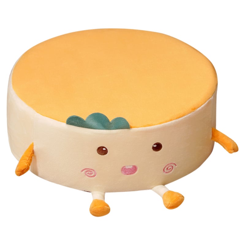 Детска повдигаща подложка за столче за хранене, аннимационен стил, кристален велур, пълнеж с висока плътност, персонализиране