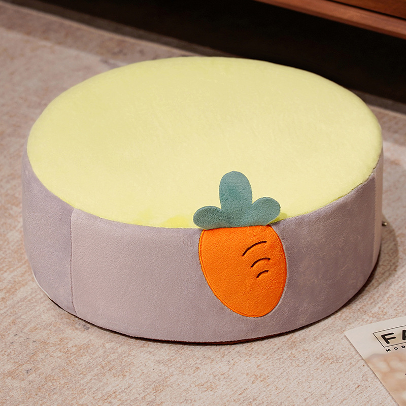 Детска повдигаща подложка за столче за хранене, аннимационен стил, кристален велур, пълнеж с висока плътност, персонализиране