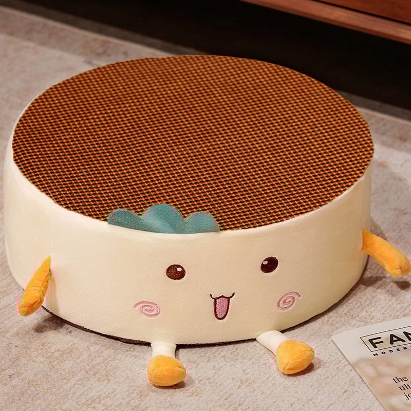 Детска повдигаща подложка за столче за хранене, аннимационен стил, кристален велур, пълнеж с висока плътност, персонализиране