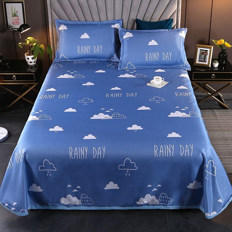 Ice-silk vėsinantis lovos kilimėlis, skalbiasi mašinoje, 3 dalių rinkinys, chemijos pluoštas