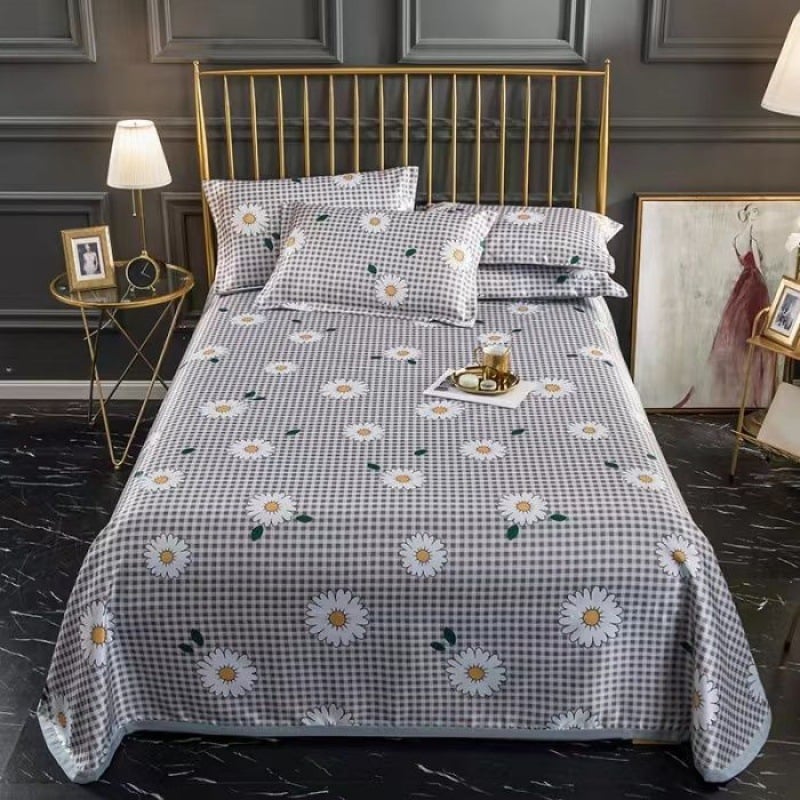 Ice-silk vėsinantis lovos kilimėlis, skalbiasi mašinoje, 3 dalių rinkinys, chemijos pluoštas