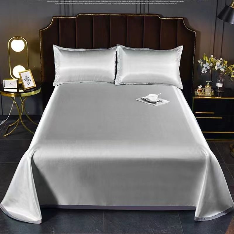 Ice-silk vėsinantis lovos kilimėlis, skalbiasi mašinoje, 3 dalių rinkinys, chemijos pluoštas