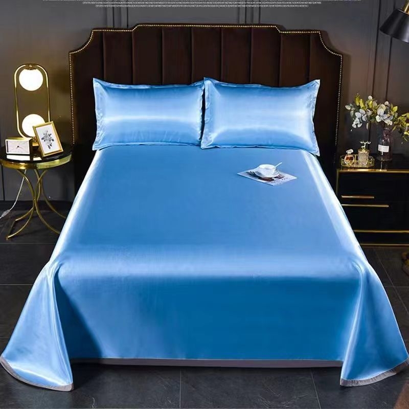 Ice-silk vėsinantis lovos kilimėlis, skalbiasi mašinoje, 3 dalių rinkinys, chemijos pluoštas