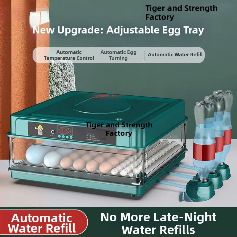 Inkubaator – väike kodukasutuseks automaatne nutikas inkubaator; Töötlemistehnoloogia: hõbedane sisse ehitus; Materjal: messing + elektriline valge teras; Vorm: geomeetriline tüüp; Puhtus: 98% hõbe; Käivitamine: Talv 2022