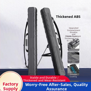 EVA риболовна чанта с твърд корпус за пръчки, водоустойчива и преносима