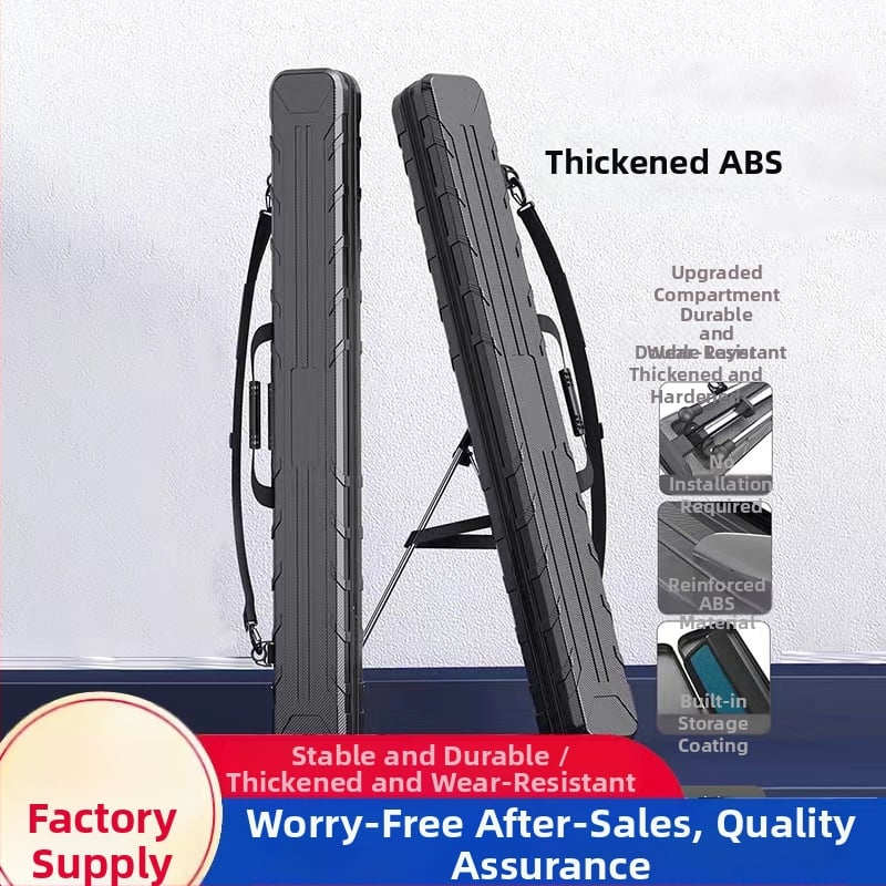 EVA риболовна чанта с твърд корпус за пръчки, водоустойчива и преносима