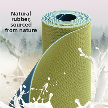 Йога мат PU естествен каучук, дебелина 1.5 мм, Дизайн: стилова линия, Марка: Other