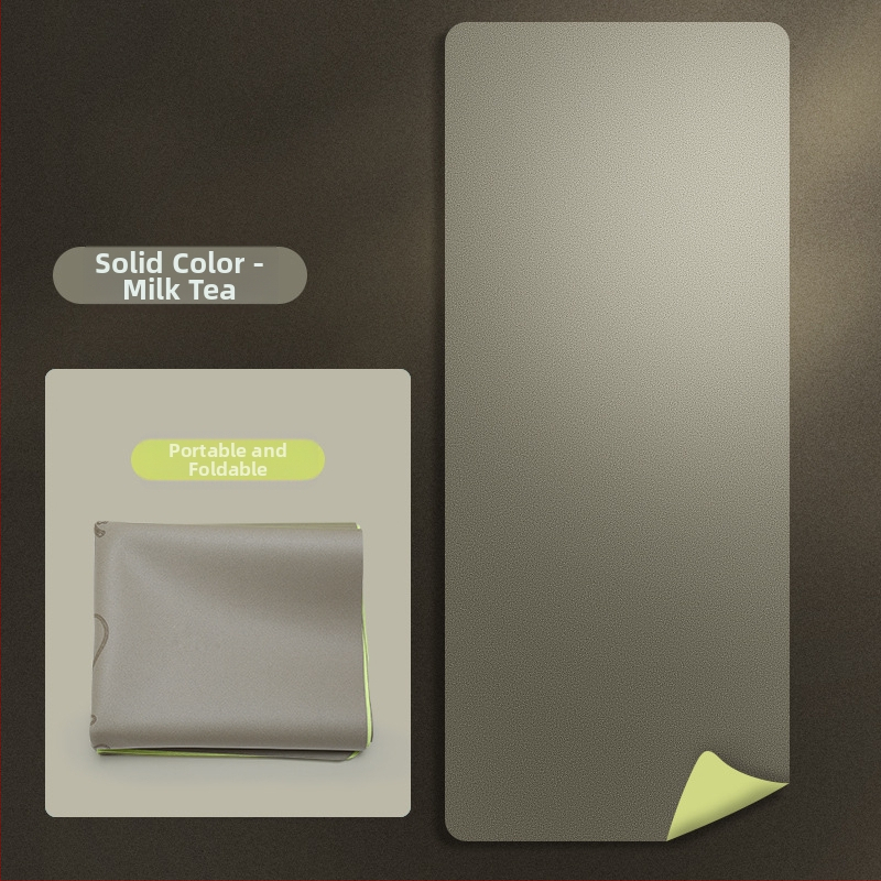 Йога мат PU естествен каучук, дебелина 1.5 мм, Дизайн: стилова линия, Марка: Other