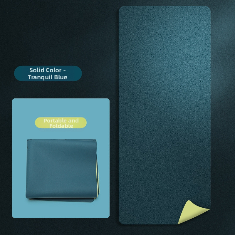 Йога мат PU естествен каучук, дебелина 1.5 мм, Дизайн: стилова линия, Марка: Other