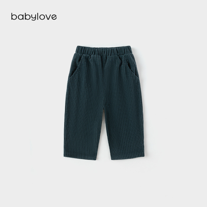 Vaikų kelnės, medvilnė, universalus stilius, vidutinio juosmens su elastine juostele, karikatūros raštas